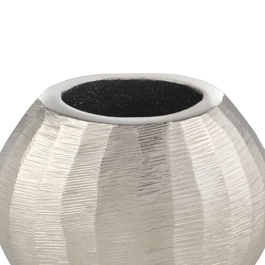 Eglo - Metalna vaza 9,5x11 cm mat hrom