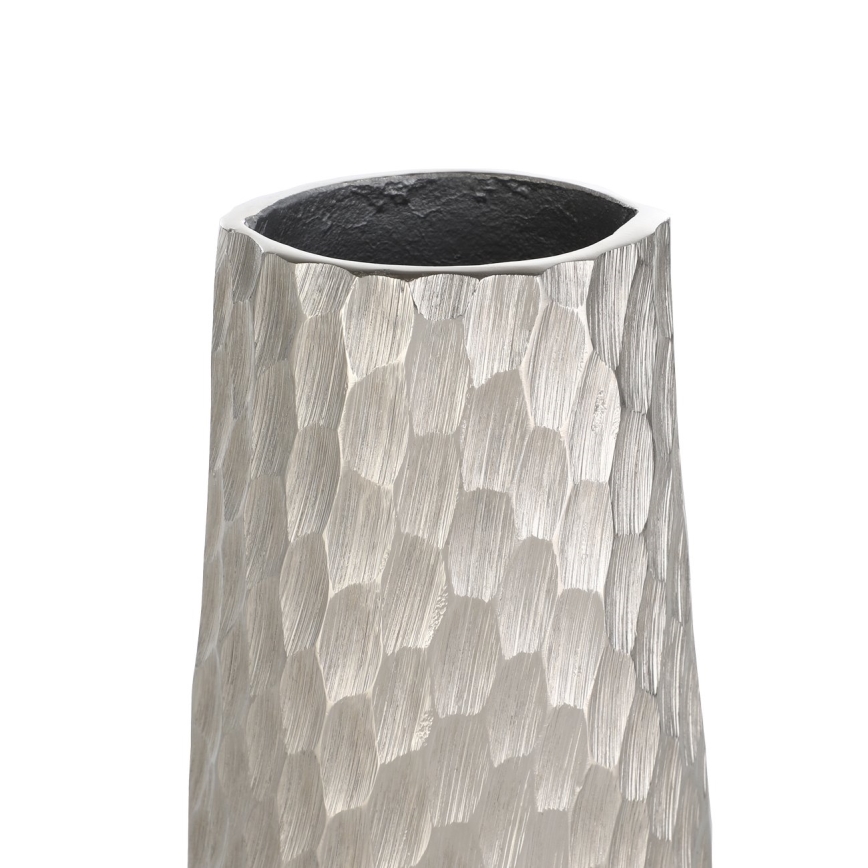 Eglo - Metalna vaza 40,5x14 cm srebrna