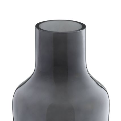 Eglo - Staklena vaza 25x13,3 cm crna