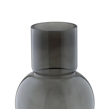 Eglo - Staklena vaza 28x15,5 cm crna