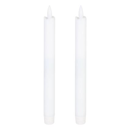 Eglo - SET 2x LED sveće, LED/1xAAA, 24,5 cm, bela