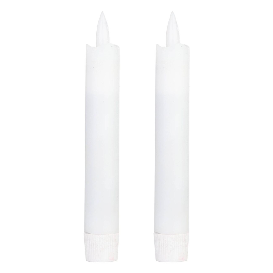 Eglo - SET 2x LED sveća LED/1xAAA 15 cm bela