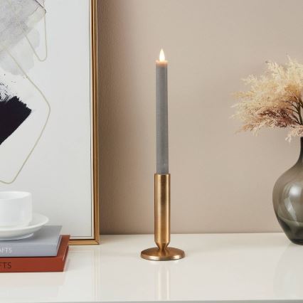 Eglo - Komplet 2x LED sveća, LED/1xAAA, 24,5 cm, siva