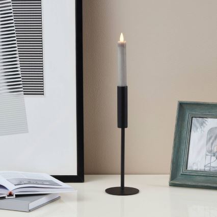 Eglo 422223 - SET 2x LED sveća ANTANABE LED/1xAAA 15 cm siva