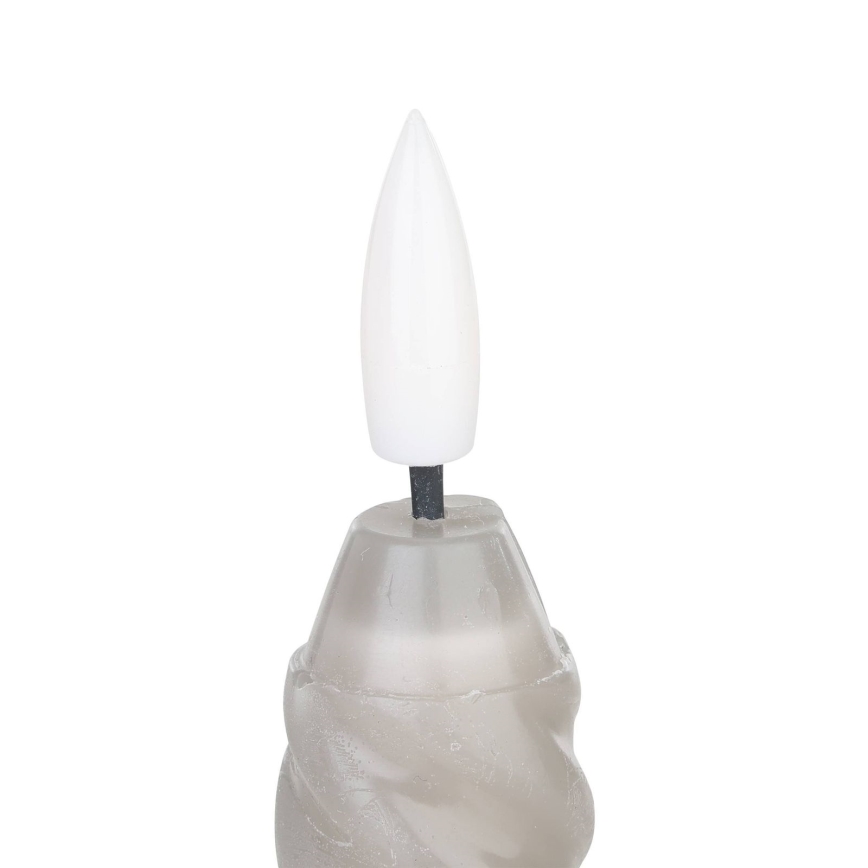 Eglo - KOMPLET 2x LED sveće LED/1xAAA 25 cm siva