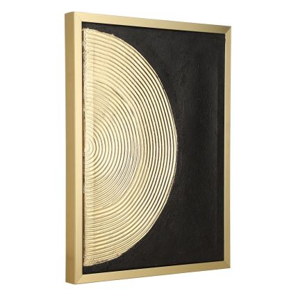 Eglo - SET od 2 slika na platnu 43x33 cm crna/zlatna