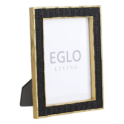 Eglo - Okvir za fotografije 13x18 cm crni/zlatni