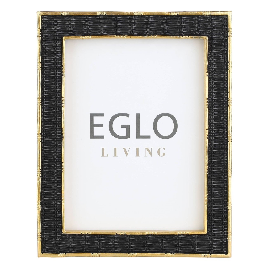 Eglo - Okvir za fotografije 13x18 cm crni/zlatni