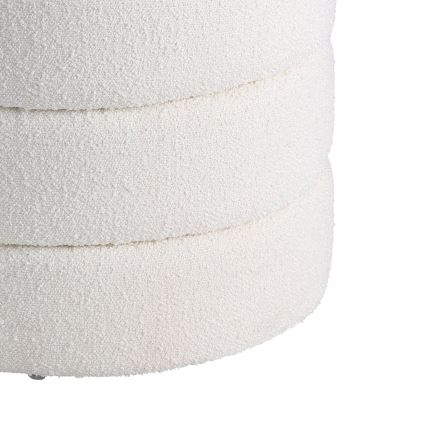 Eglo - Set od 2 taburea, prečnik 33,5/40 cm, bela