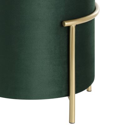 Eglo - Tabure 46x41 cm zelena/zlatna