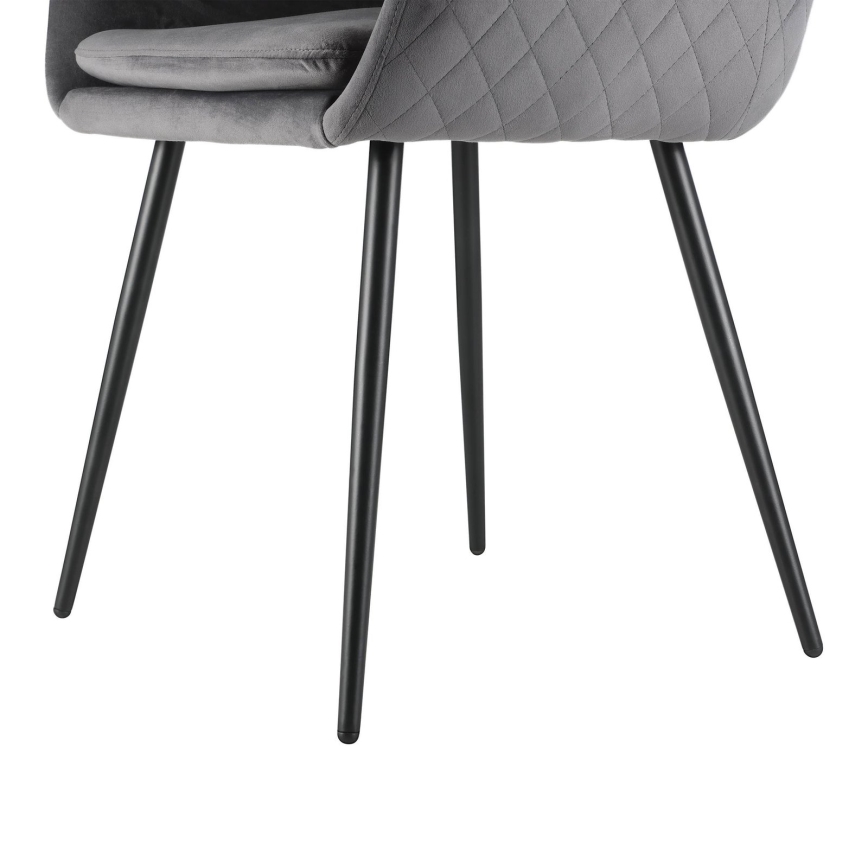 Eglo - Trpezarijska stolica 87,5x58,5 cm siva