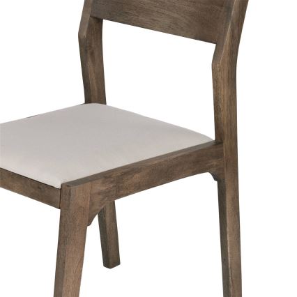 Eglo - Trpezarijska stolica 84x55 cm braon/krem