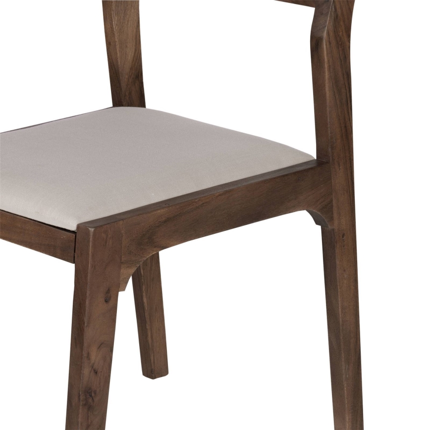 Eglo - Trpezarijska stolica 84x55 cm braon/krem