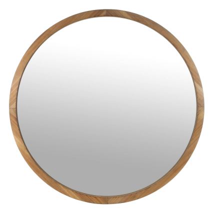 Eglo - Zidno ogledalo prečnika 70 cm, braon