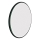 Eglo 425042 - Zidno ogledalo BANI prečnika 31 cm crno