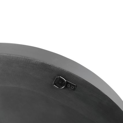 Eglo 425062 - Zidno ogledalo BONTANG, prečnika 90 cm, crno/zlatno