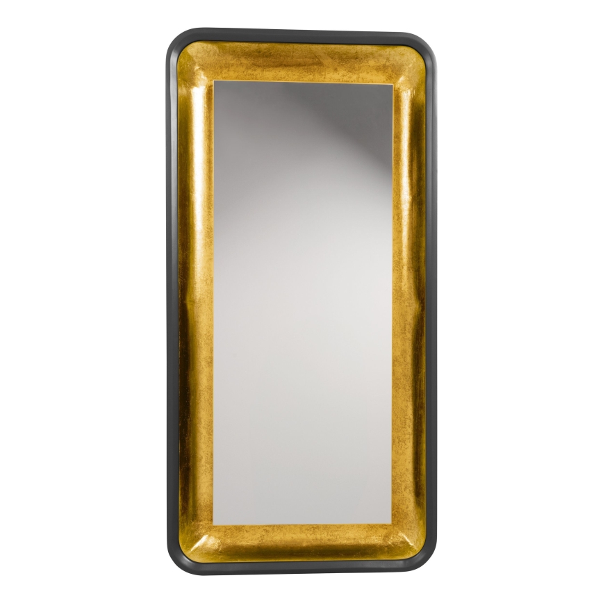 Eglo 425063 - Zidno ogledalo BONTANG 120x60 cm crno/zlatno