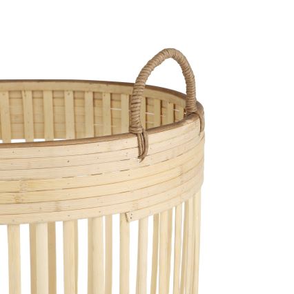 Eglo - Dekorativna korpa 50x36 cm bambus