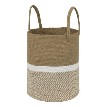 Eglo 426559 - Dekorativna korpa TOYAMA 40x30 cm braon