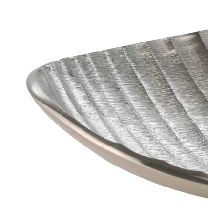 Eglo - Dekorativni poslužavnik 23,5x32,5 cm, srebrne boje