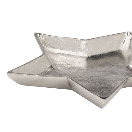 Eglo 427425 - Dekorativna tača AMBOLOSY 30x32 cm srebrne boje