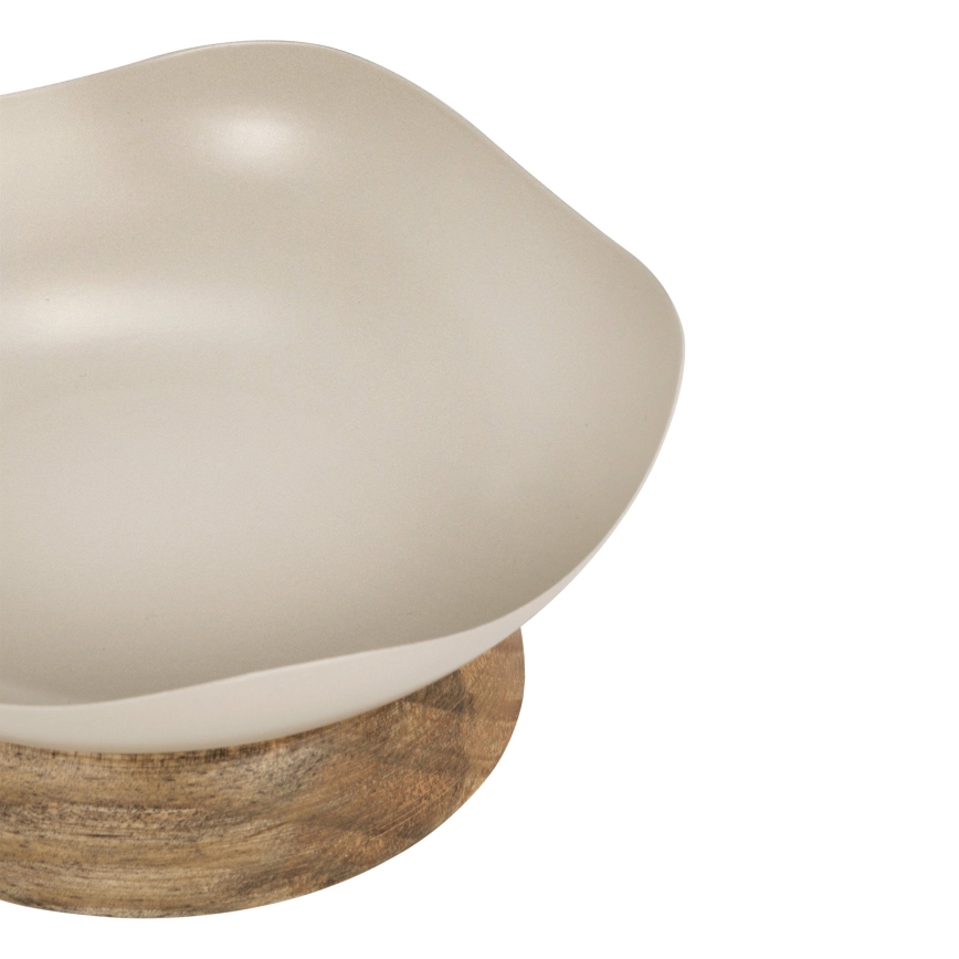 Eglo - Dekorativni pladanj prečnika 14,5 cm, bež