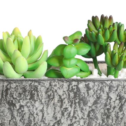 Eglo - Veštačka biljka u saksiji 14,5x17,8 cm sukulent