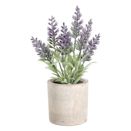 Eglo - Veštačka lavanda u saksiji 22x8 cm