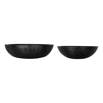Eglo 428061 - SET od 2 kom dekorativna činija OKAYAMA, prečnik 84 cm, crna