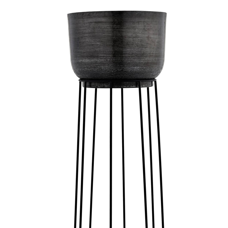 Eglo - set od 3 metalnih saksija, crne