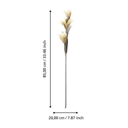 Eglo - Veštački cvet 85 cm, žute boje