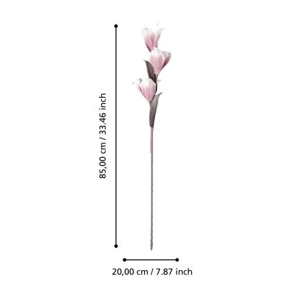 Eglo - Veštačko cveće 85 cm, ružičasto