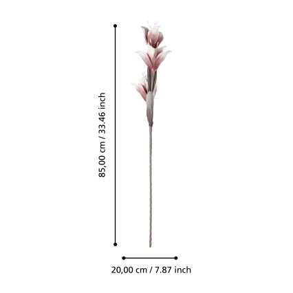 Eglo - Veštačko cveće 85 cm, crveno