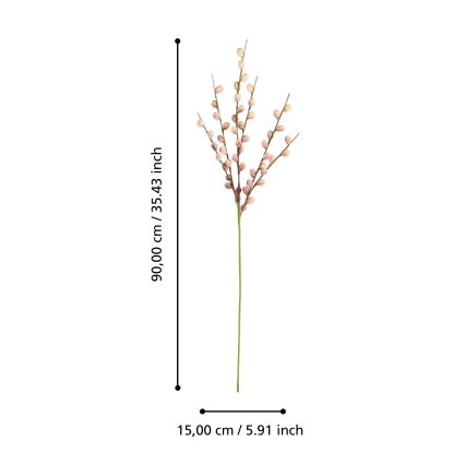 Eglo - Veštački cvet 90 cm ružičaste boje