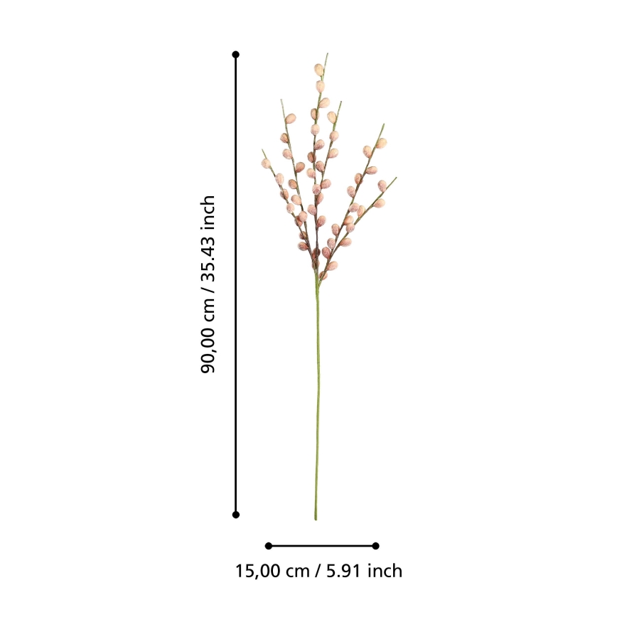 Eglo - Veštački cvet 90 cm ružičaste boje