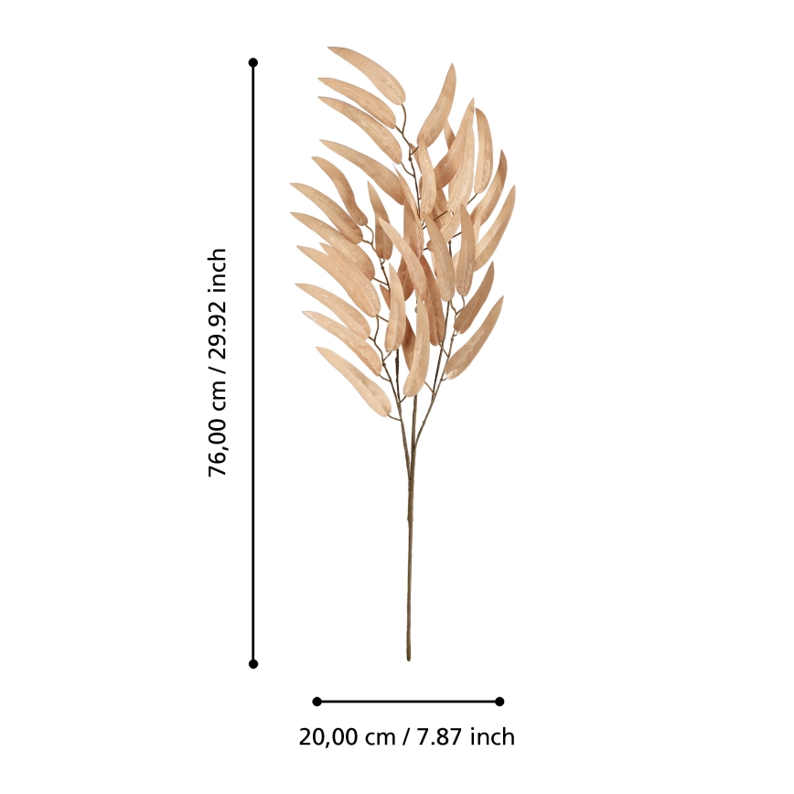 Eglo - Veštačka biljka 76 cm narandžasta