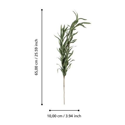 Eglo - Veštačko cveće 90 cm zeleno