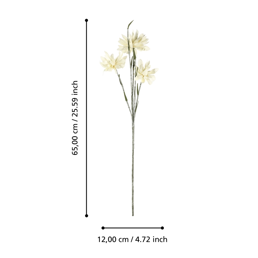 Eglo - Veštački cvet 65 cm, žute boje