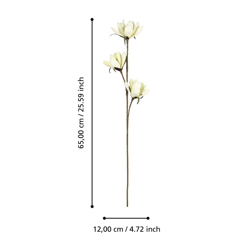Eglo - Veštački cvet 65 cm žute boje