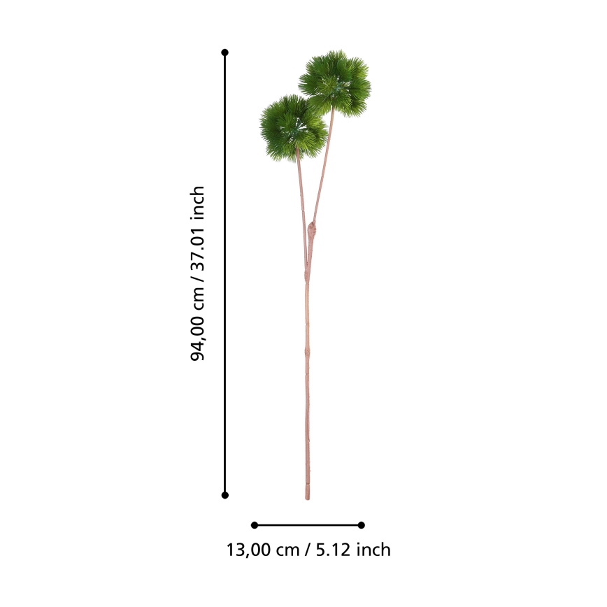 Eglo - Veštački cvet 94 cm, zelene boje