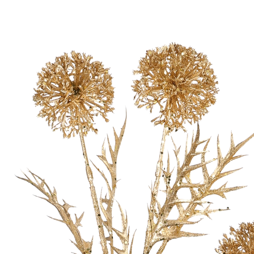 Eglo - Veštački cvet 76,5 cm zlatne boje