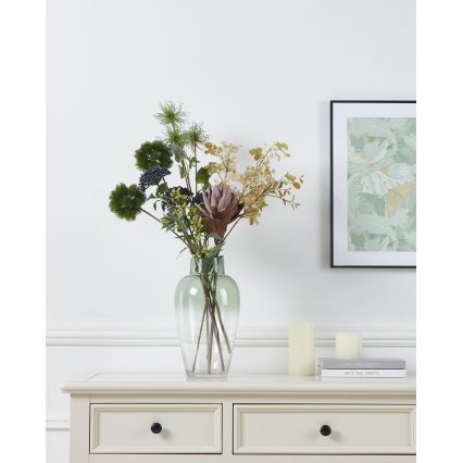 Eglo - Veštačko cveće 56 cm plavo/zeleno