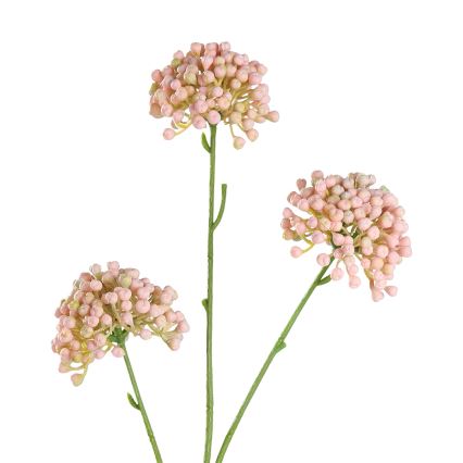 Eglo - Veštački ružičast cvet 58 cm