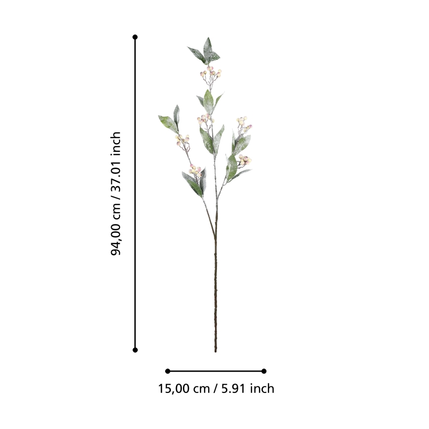 Eglo - Veštačka biljka 94 cm krem/zelena