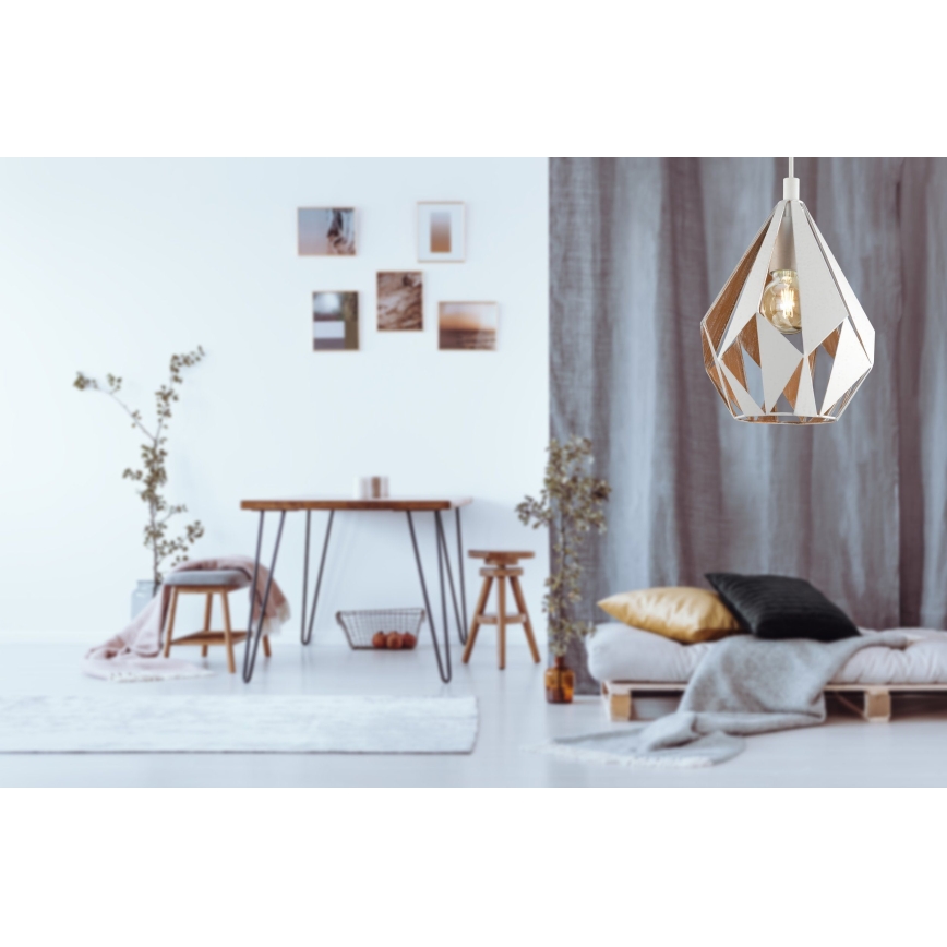 Eglo - Luster na sajli 1xE27/60W/230V