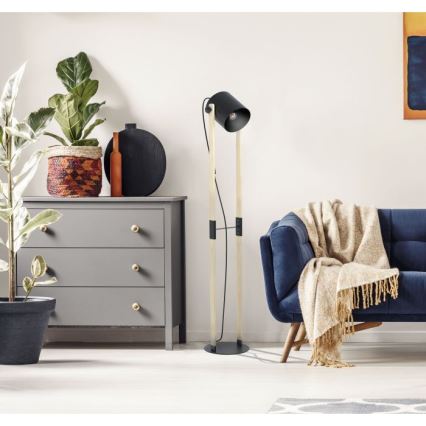 Eglo - Stojeća lampa 1xE27/28W/230V