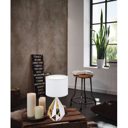 Eglo 43078 - Stona lampa CARLTON 1xE27/60W/230V