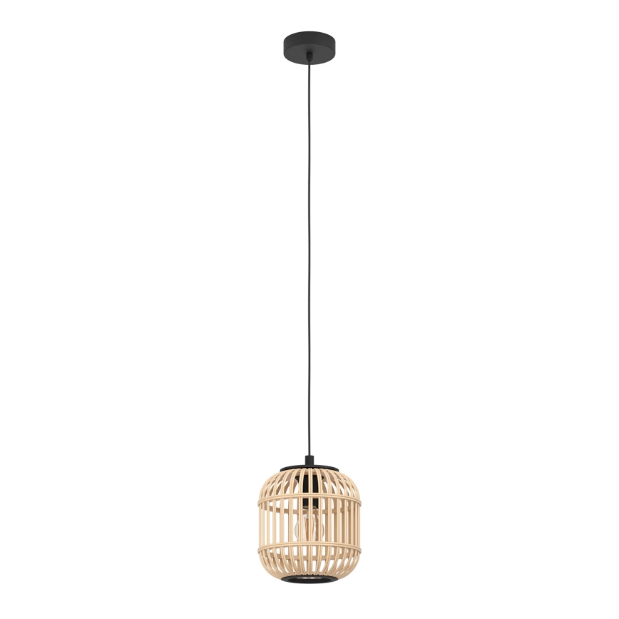 Eglo 43231 - Viseći luster na sajli BORDESLEY 1xE27/28W/230V, prečnik 210 mm