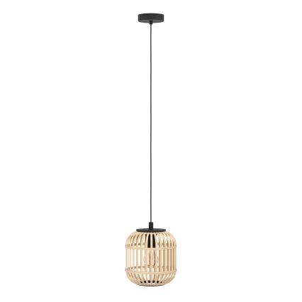 Eglo 43231 - Viseći luster na sajli BORDESLEY 1xE27/28W/230V, prečnik 210 mm