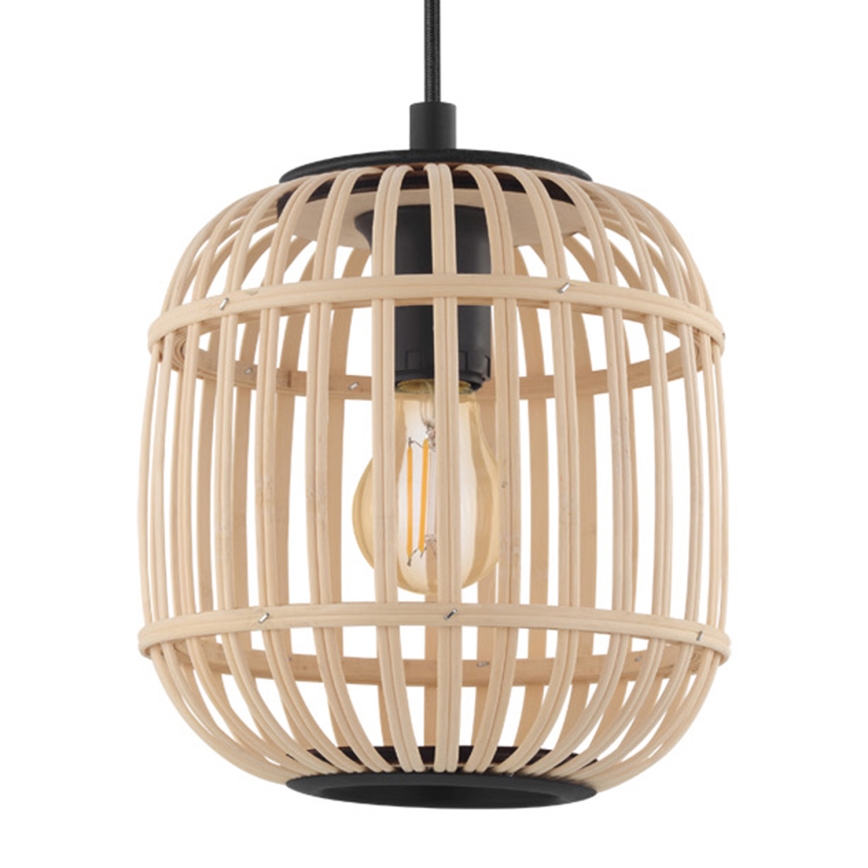 Eglo 43231 - Viseći luster na sajli BORDESLEY 1xE27/28W/230V, prečnik 210 mm
